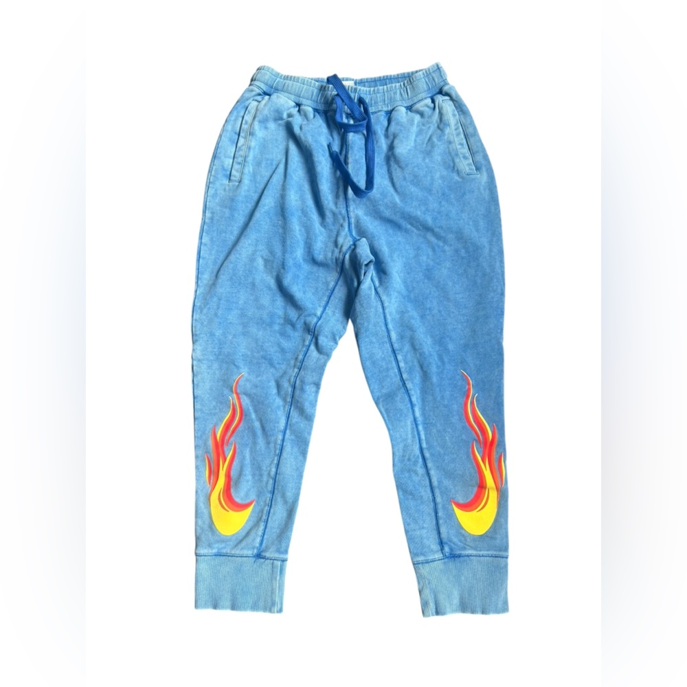 Nike Game Royal Graphic Joggers‎ Blue Flame Detail Size Medium